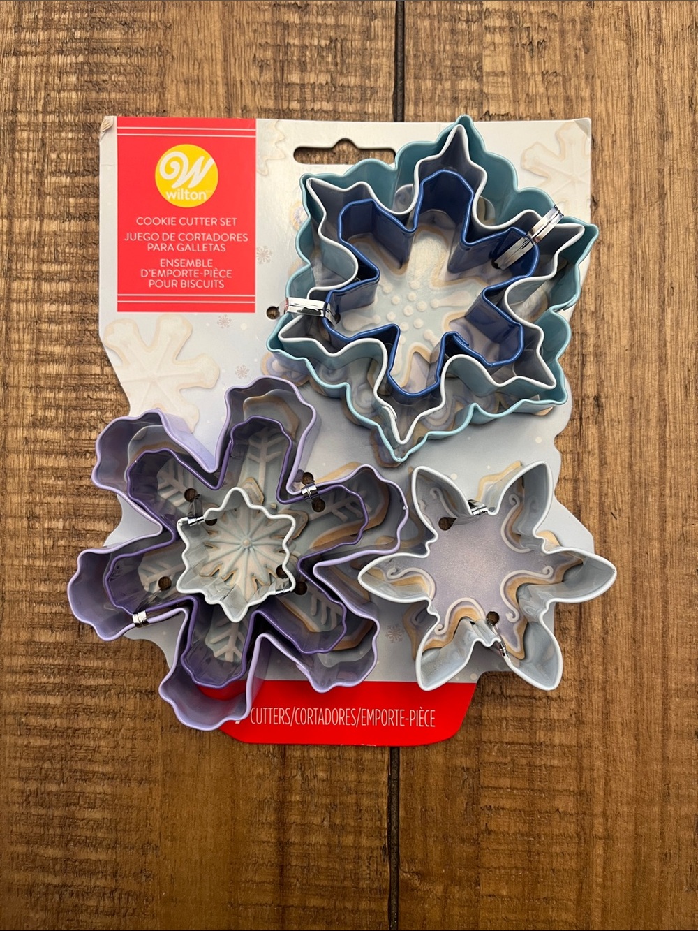 7 Piece Wilton Snowflake Cookie Cutter Set